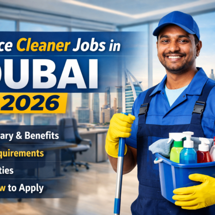 Office cleaner jobs in Dubai 2026